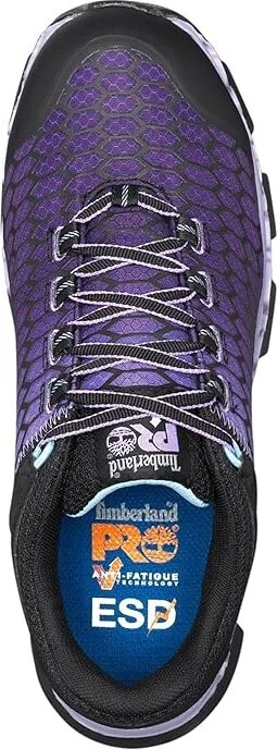 Timberland PRO Powertrain Sport Alloy Safety Toe EH Women's Industrial Shoes Black/Purple : 9.5 D - Wide, Rubber - Image 4
