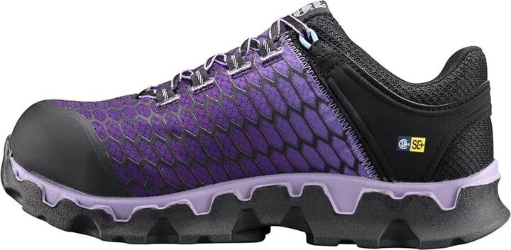 Timberland PRO Powertrain Sport Alloy Safety Toe EH Women's Industrial Shoes Black/Purple : 9.5 D - Wide, Rubber - Image 5