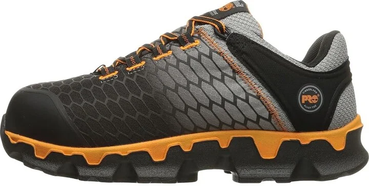 Timberland PRO Powertrain Sport Alloy Safety Toe Static Dissipative Men's Work Lace-up Boots Grey Synthetic/Orange : 10.5 E - Wide - Image 7