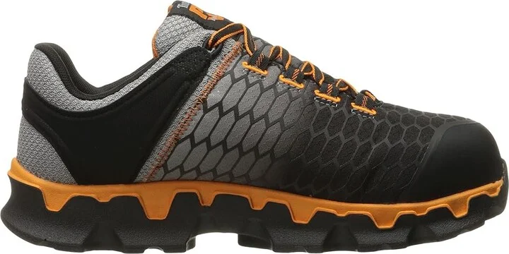 Timberland PRO Powertrain Sport Alloy Safety Toe Static Dissipative Men's Work Lace-up Boots Grey Synthetic/Orange : 10.5 E - Wide - Image 8