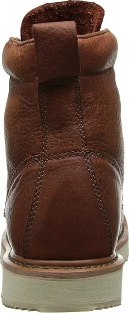 Timberland PRO PRO Wedge 6 Inch Moc Soft Toe Men's Work Lace-up Boots Rust : 9 E - Wide, Leather - Image 4