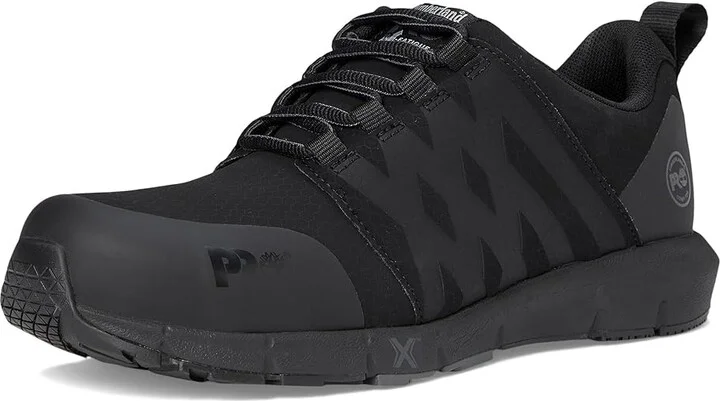 Timberland PRO Radius Composite Safety Toe Men's Shoes Black Raptek 1 : 7.5 D - Medium, Synthetic - Image 5
