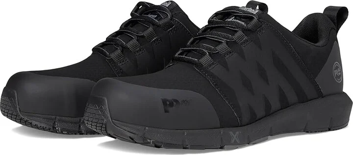 Timberland PRO Radius Composite Safety Toe Men's Shoes Black Raptek 1 : 7.5 D - Medium, Synthetic