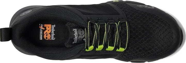 Timberland PRO Radius Composite Safety Toe Men's Shoes Black/Yellow : 7 D - Medium, Synthetic - Image 2