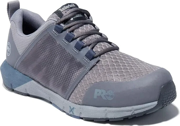 Timberland PRO Radius Composite Safety Toe Men's Shoes Charcoal/Navy 1 : 12 D - Medium, Synthetic - Image 2