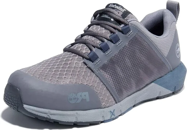 Timberland PRO Radius Composite Safety Toe Men's Shoes Charcoal/Navy 1 : 12 D - Medium, Synthetic