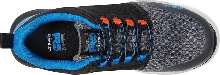Timberland PRO Radius Composite Safety Toe Men's Shoes Grey/Black/Blue 1 : 7 D - Medium, Synthetic - Image 2