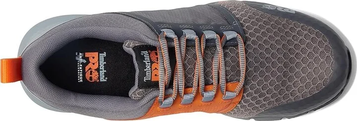 Timberland PRO Radius Composite Safety Toe Men's Shoes Grey/Orange 1 : 9.5 D - Medium, Synthetic - Image 2
