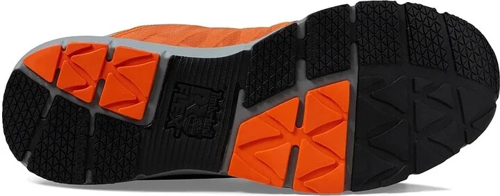 Timberland PRO Radius Composite Safety Toe Men's Shoes Grey/Orange 1 : 9.5 D - Medium, Synthetic - Image 3