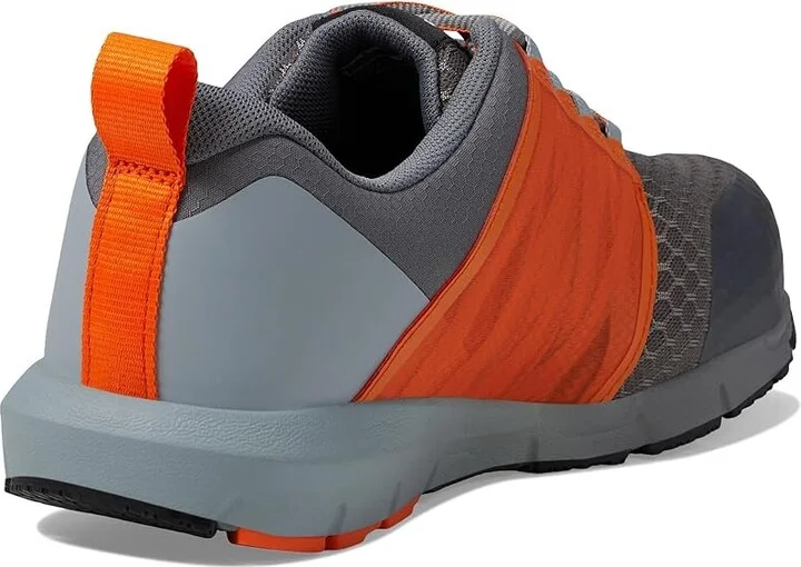Timberland PRO Radius Composite Safety Toe Men's Shoes Grey/Orange 1 : 9.5 D - Medium, Synthetic - Image 4