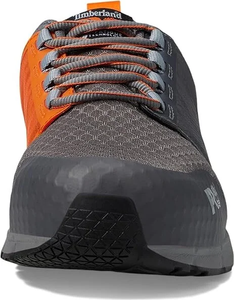 Timberland PRO Radius Composite Safety Toe Men's Shoes Grey/Orange 1 : 9.5 D - Medium, Synthetic - Image 5