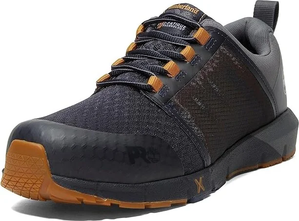 Timberland PRO Radius Composite Safety Toe Men's Shoes Navy/Charcoal 1 : 15 E - Wide, Synthetic