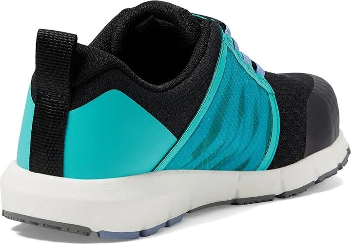 Timberland PRO Radius Composite Safety Toe Women's Shoes Black/Aqua : 5.5 C - Medium, Textile - Image 4