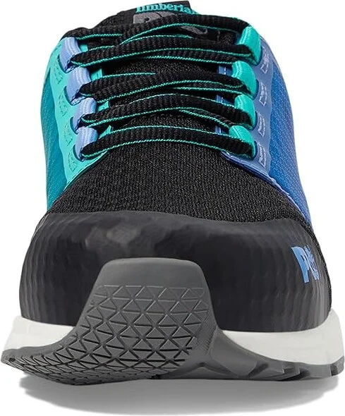 Timberland PRO Radius Composite Safety Toe Women's Shoes Black/Aqua : 5.5 C - Medium, Textile - Image 5