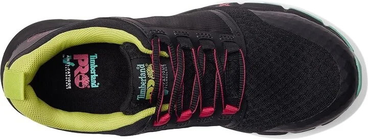 Timberland PRO Radius Composite Safety Toe Women's Shoes Black/Multi 1 : 6 D - Wide, Textile - Image 2