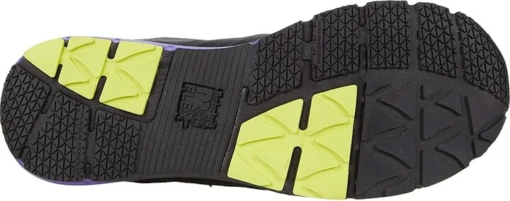 Timberland PRO Radius Composite Safety Toe Women's Shoes Black/Purple/Hi-Viz : 5.5 C - Medium, Textile - Image 3