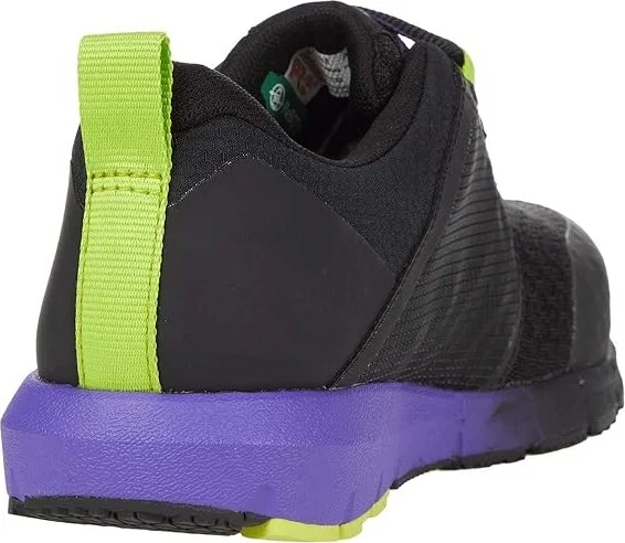 Timberland PRO Radius Composite Safety Toe Women's Shoes Black/Purple/Hi-Viz : 5.5 C - Medium, Textile - Image 4