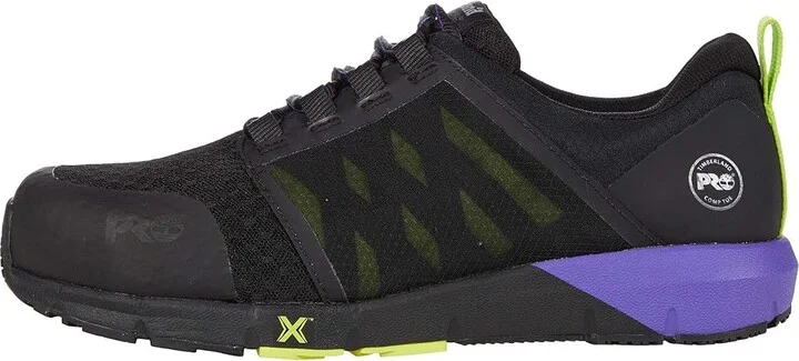 Timberland PRO Radius Composite Safety Toe Women's Shoes Black/Purple/Hi-Viz : 5.5 C - Medium, Textile - Image 5
