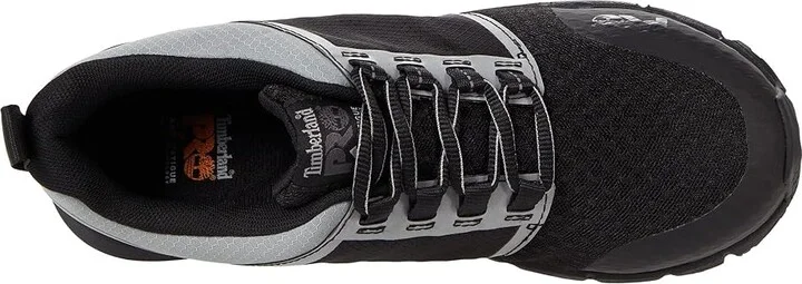 Timberland PRO Radius Composite Safety Toe Women's Shoes Black/Silver 1 : 6.5 D - Wide, Textile - Image 2