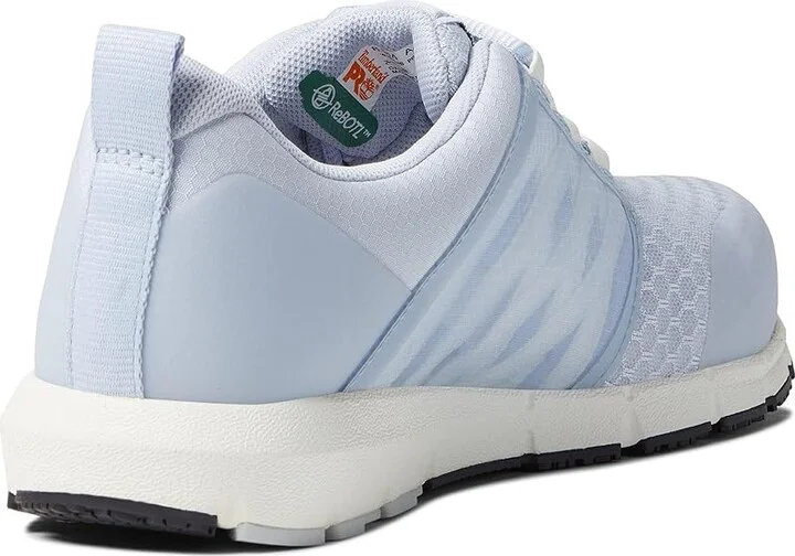 Timberland PRO Radius Composite Safety Toe Women's Shoes Blue/White : 7 D - Wide, Textile - Image 4