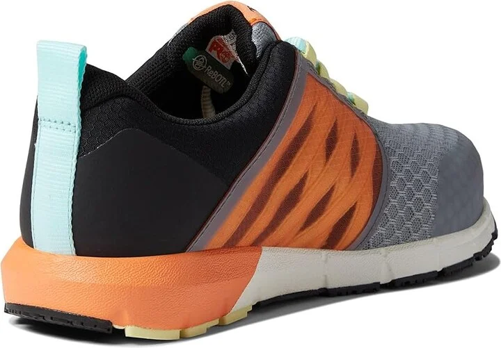 Timberland PRO Radius Composite Safety Toe Women's Shoes Grey/Black/Orange 1 : 5.5 C - Medium, Textile - Image 4