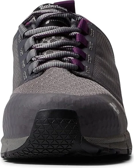 Timberland PRO Radius Composite Safety Toe Women's Shoes Grey/Purple : 9.5 C - Medium, Textile - Image 3