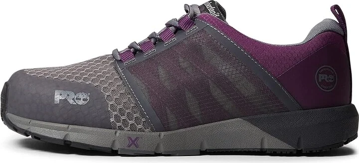 Timberland PRO Radius Composite Safety Toe Women's Shoes Grey/Purple : 9.5 C - Medium, Textile - Image 5