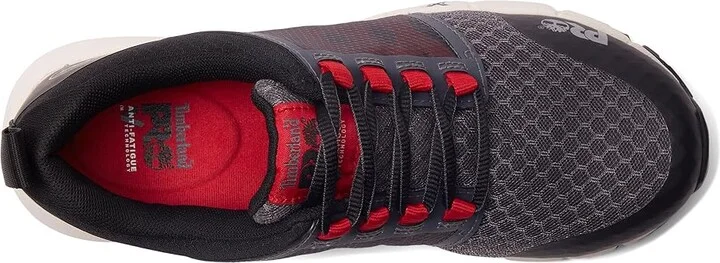 Timberland PRO Radius Composite Safety Toe Women's Shoes Grey/Red : 5.5 C - Medium, Textile - Image 2