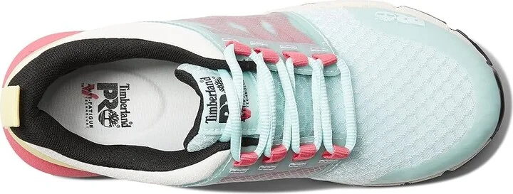 Timberland PRO Radius Composite Safety Toe Women's Shoes Sea/Pink/Yellow 1 : 8 C - Medium, Textile - Image 2