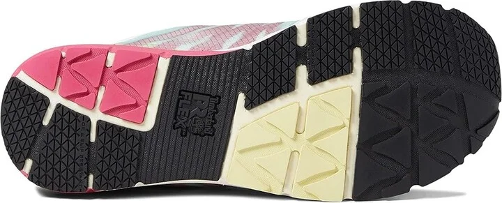 Timberland PRO Radius Composite Safety Toe Women's Shoes Sea/Pink/Yellow 1 : 8 C - Medium, Textile - Image 3