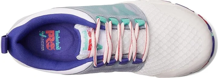 Timberland PRO Radius Composite Safety Toe Women's Shoes White/Multi : 5.5 C - Medium, Textile - Image 2