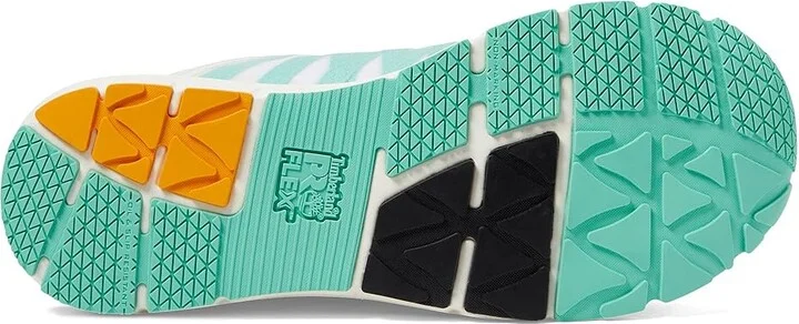 Timberland PRO Radius Composite Safety Toe Women's Shoes White/Orange : 5.5 C - Medium, Textile - Image 3