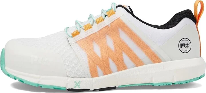 Timberland PRO Radius Composite Safety Toe Women's Shoes White/Orange : 5.5 C - Medium, Textile - Image 6