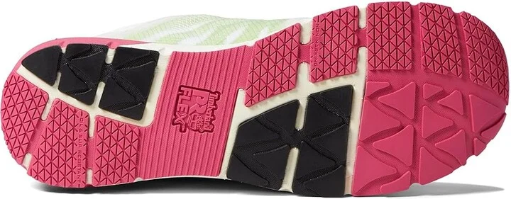 Timberland PRO Radius Composite Safety Toe Women's Shoes White/Pink/Green 1 : 8.5 C - Medium, Textile - Image 3