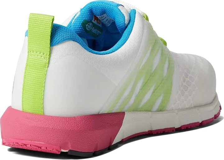 Timberland PRO Radius Composite Safety Toe Women's Shoes White/Pink/Green 1 : 8.5 C - Medium, Textile - Image 4
