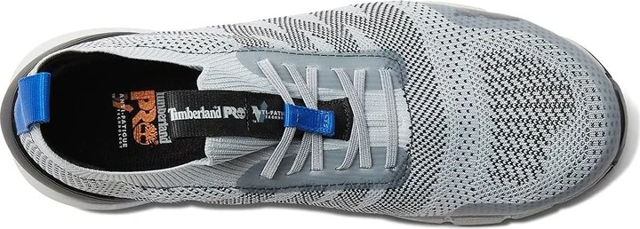 Timberland PRO Radius Knit Composite Safety Toe Men's Work Boots Grey/Blue 2 : 15 E - Wide - Image 2