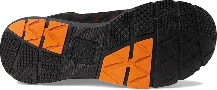 Timberland PRO Radius Mid Composite Safety Toe Men's Shoes Black/Orange 1 : 11.5 E - Wide, Textile - Image 3