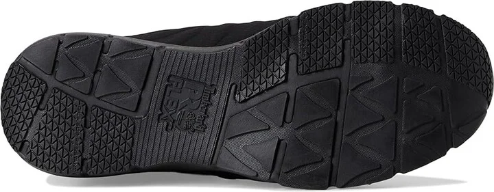Timberland PRO Radius Mid Internal Met Guard Composite Safety Toe Men's Work Boots Black : 11.5 E - Wide, Synthetic/Textile - Image 3