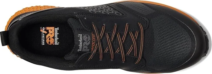 Timberland PRO Reaxion Composite Safety Toe Men's Shoes Black/Orange-2024 New : 13 D - Medium, Textile - Image 2