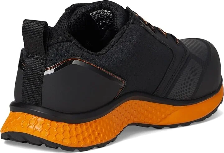 Timberland PRO Reaxion Composite Safety Toe Men's Shoes Black/Orange-2024 New : 13 D - Medium, Textile - Image 4