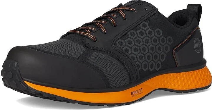 Timberland PRO Reaxion Composite Safety Toe Men's Shoes Black/Orange-2024 New : 13 D - Medium, Textile - Image 5