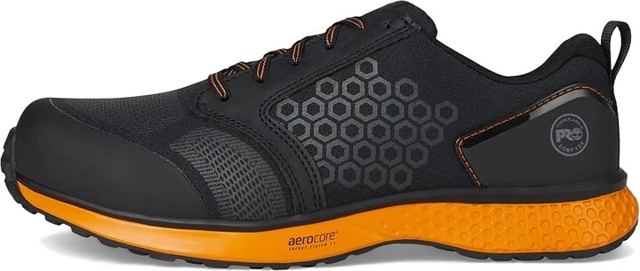 Timberland PRO Reaxion Composite Safety Toe Men's Shoes Black/Orange-2024 New : 13 D - Medium, Textile - Image 6