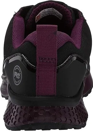 Timberland PRO Reaxion Composite Safety Toe Women's Shoes Black/Purple : 9 C - Medium, Leather - Image 5