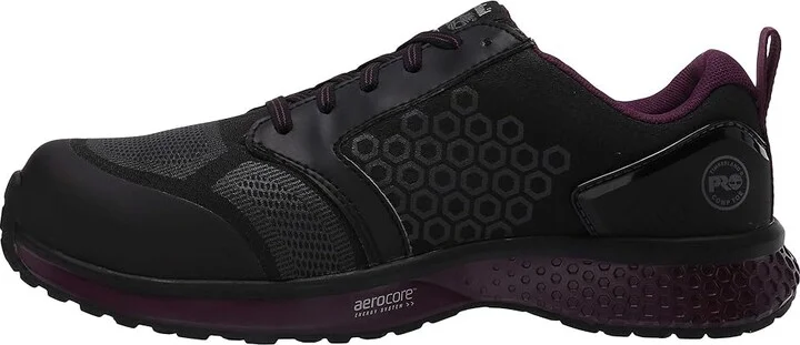 Timberland PRO Reaxion Composite Safety Toe Women's Shoes Black/Purple : 9 C - Medium, Leather - Image 7