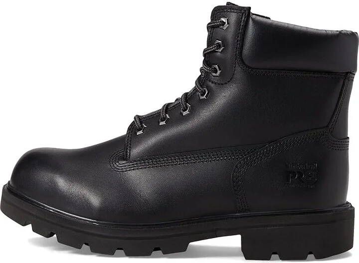 Timberland PRO Sawhorse 6 Composite Safety Toe Men's Boots Black 1 : Men's 3.5 - Women's 5 Medium, Leather - Image 5