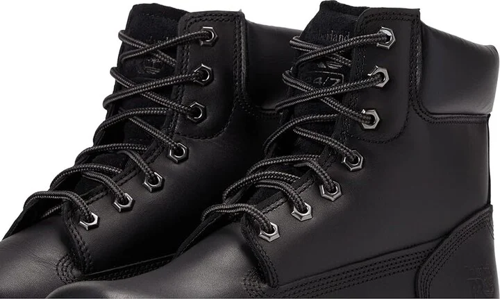 Timberland PRO Sawhorse 6 Composite Safety Toe Men's Boots Black 1 : Men's 3.5 - Women's 5 Medium, Leather - Image 6