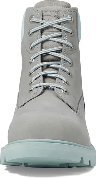 Timberland PRO Sawhorse 6 Composite Safety Toe Men's Boots Gray/Aqua : Men's 8 - Women's 9.5 Medium, Leather - Image 2