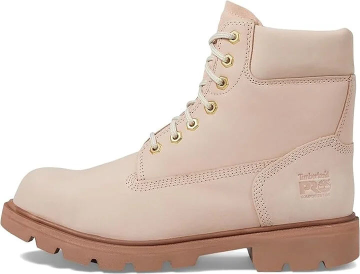 Timberland PRO Sawhorse 6 Composite Safety Toe Men's Boots Rose : Men's 7.5 - Women's 9 Medium, Leather - Image 5