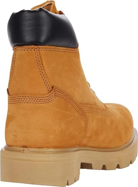 Timberland PRO Sawhorse 6 Composite Safety Toe Men's Boots Wheat 1 : Men's 3.5 - Women's 5 Medium, Leather - Image 4