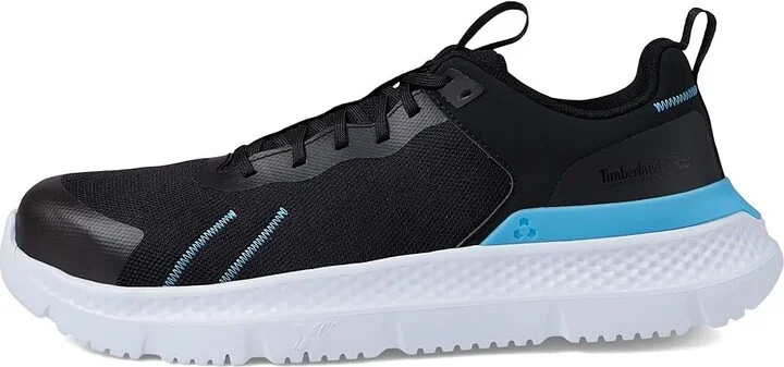Timberland PRO Setra Composite Safety Toe Men's Shoes Black/Blue : 10 D - Medium, Textile - Image 6